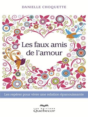 cover image of Les faux amis de l'amour